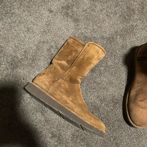 Tan Suede Women's Boots